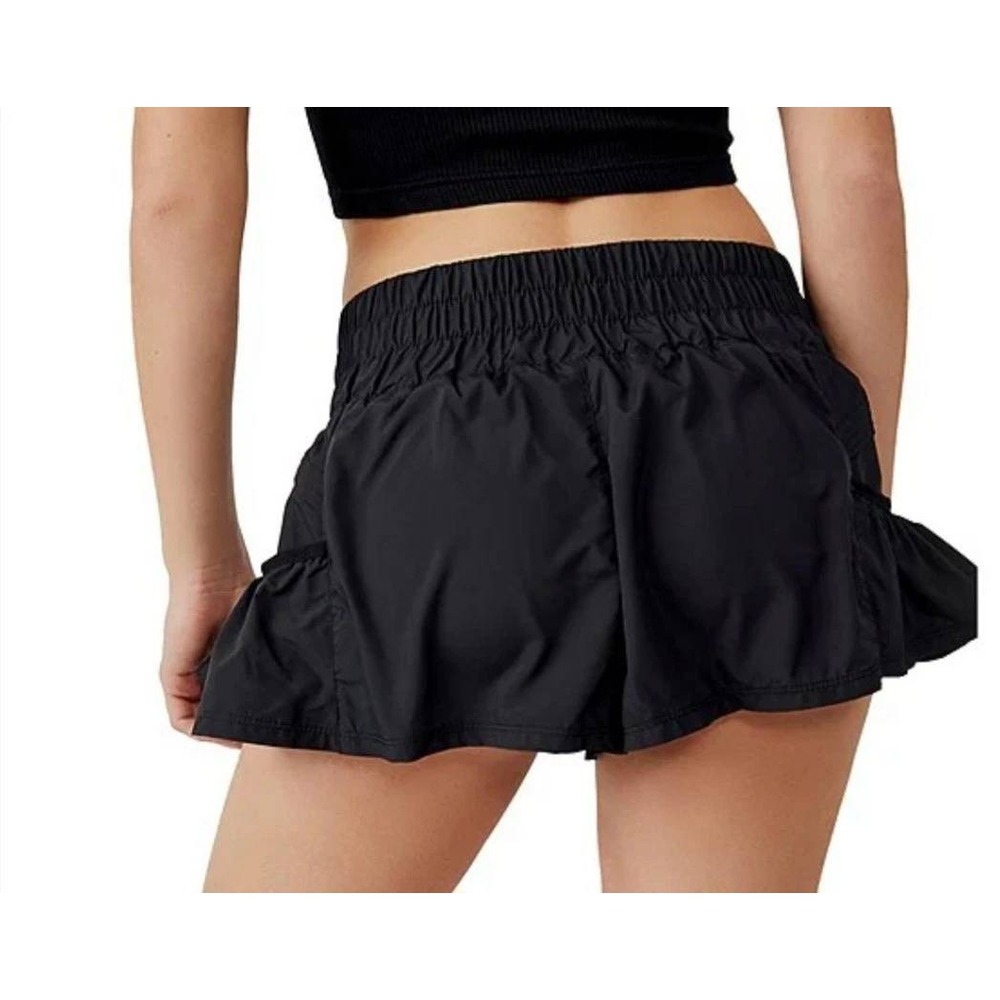 Fp Movement Free People Get Your Flirt On Shorts Black Size Extra Large XL Lined